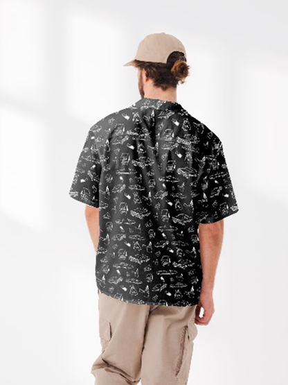 Camisa unissex "SAL E FOGO" - PRÉ-VENDA
