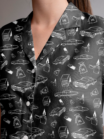 Camisa unissex "SAL E FOGO" - PRÉ-VENDA