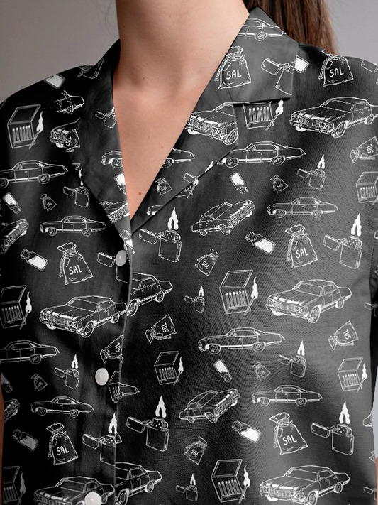 Camisa unissex "SAL E FOGO" - PRÉ-VENDA