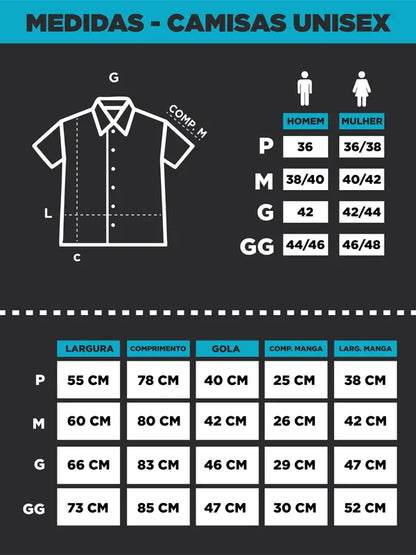 Camisa unissex "NAMI" - Edição Especial